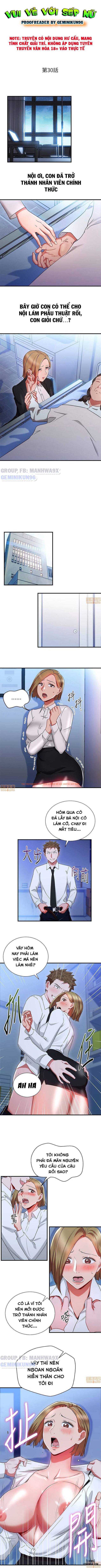 Xem ảnh 1 trong truyện hentai Vui Vẻ Với Sếp Nữ - Chap 30 - hentaitvn.net