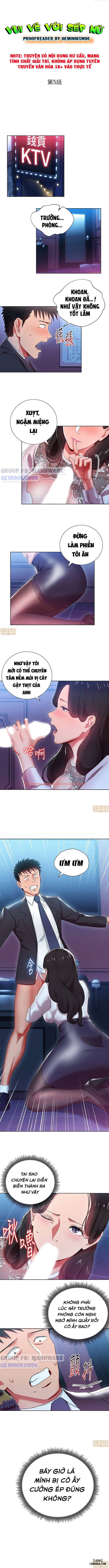 Xem ảnh 2 trong truyện hentai Vui Vẻ Với Sếp Nữ - Chap 5 - hentaitvn.net