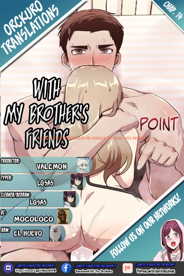 Read Hentai Image 9 908ba in comic With My Brother’s Friends - Chapter 14 - hentaitnt.net