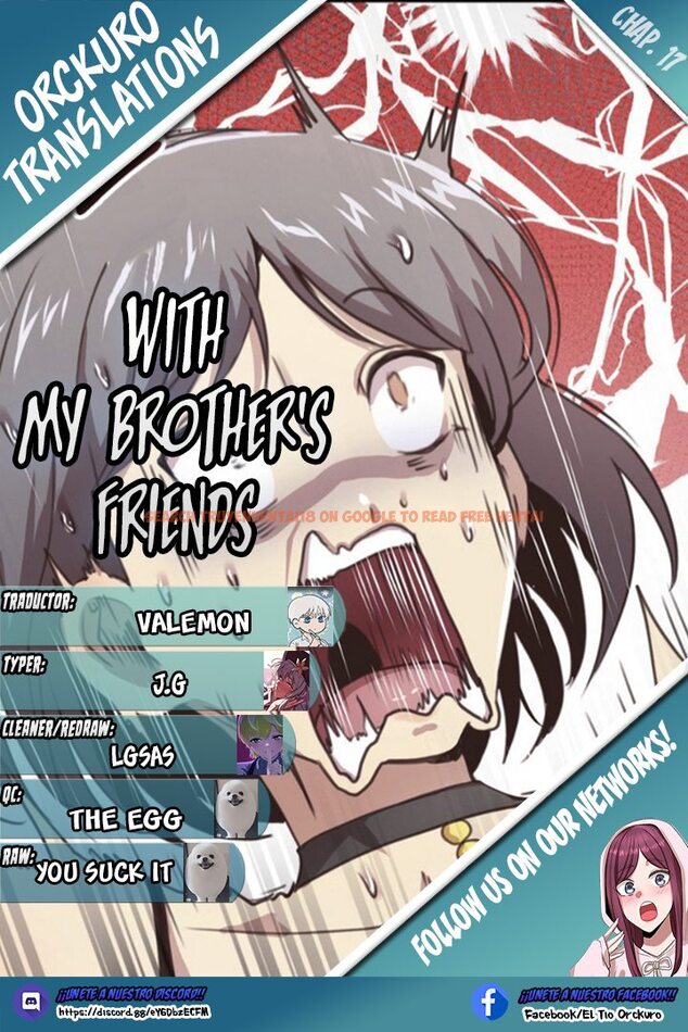 Read Hentai Image 1 159cd in comic With My Brother’s Friends - Chapter 17 - hentaitnt.net