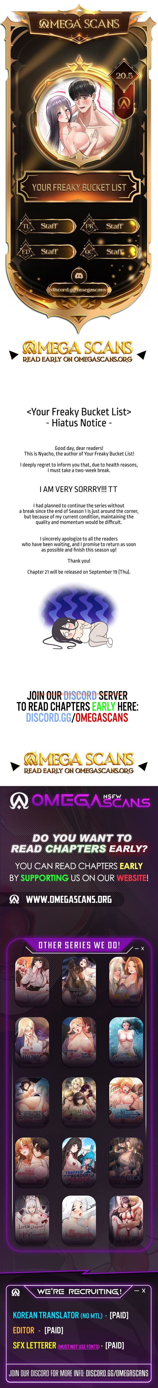 Read Hentai Image 1 1dc33 in comic Your Creepy Bucketlist - Chapter 20.5 - www.hentaitnt.net