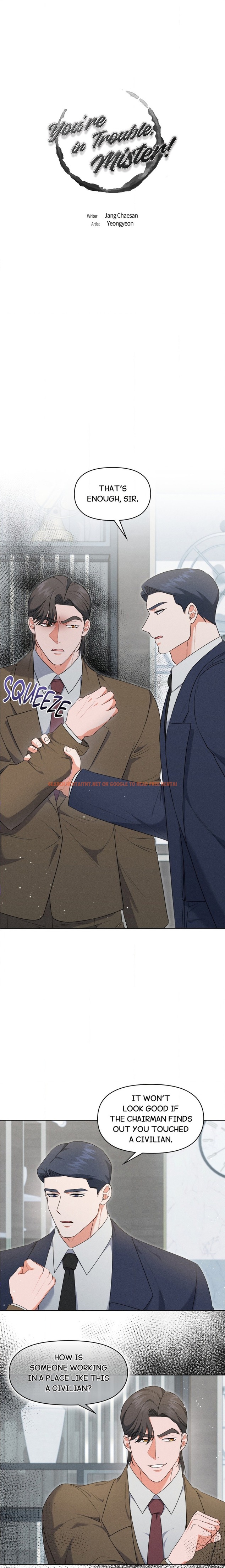 You’re In Trouble, Mister! - Chapter 19